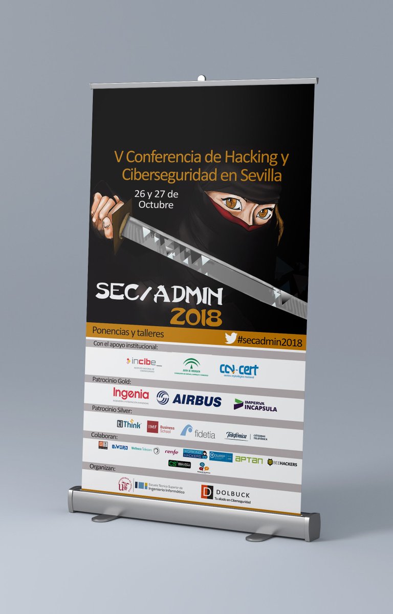 secadm1n's tweet photo. Agradecer a los patrocinadores de #SecAdmin2018 por su apoyo en la edición pasada!

Continuamos con el #CallforSponsors 
https://t.co/Ci2UjCgx2z https://t.co/AU6Nv8FON4