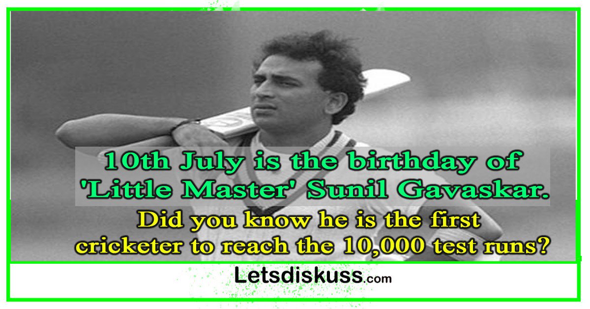 Happy birthday sunil gavaskar       