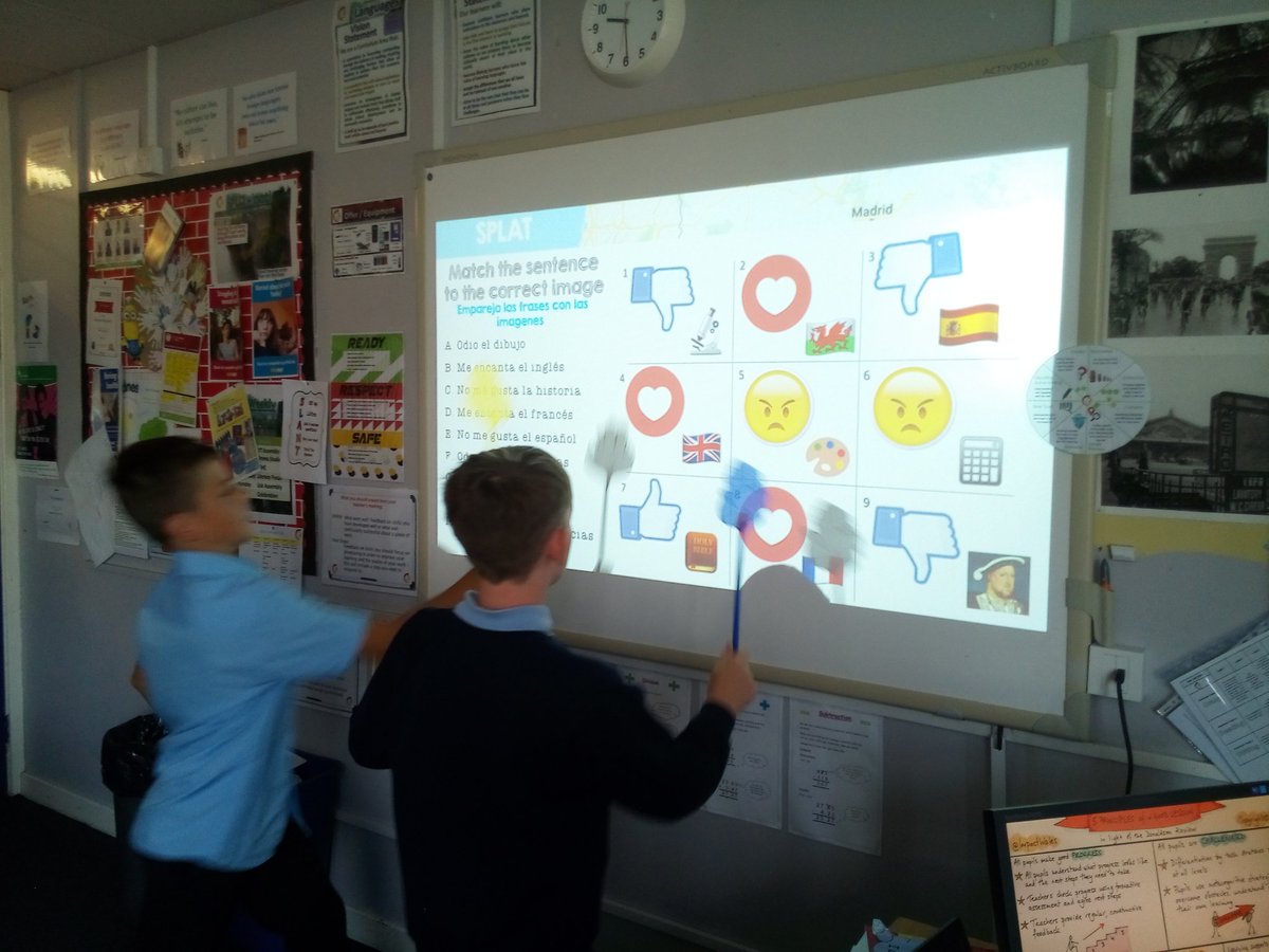 ChepstowSpanish's tweet image. Fun in Spanish - splat #Y6transition