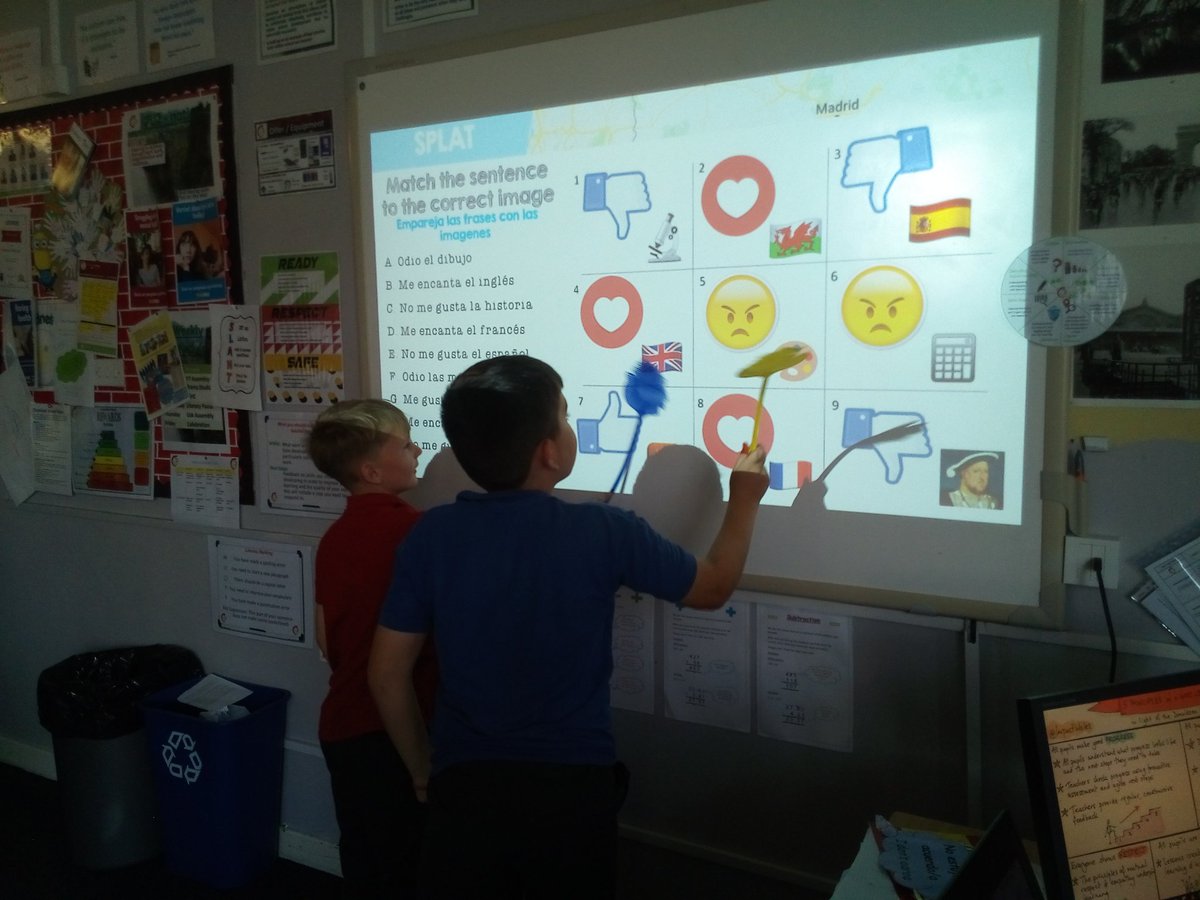 ChepstowSpanish's tweet image. Fun in Spanish - splat #Y6transition