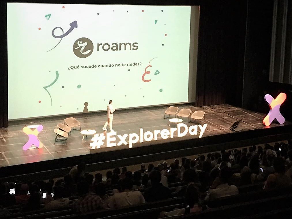 ExplorerPalen's tweet photo. Un orgullo 😊 asistir al estreno de las #XTalks del #ExplorerDay con la intervención de @edu_roam de @roams_es, proyecto ganador de @ExplorerPalen en 2012, con tu charla "¿Qué sucede cuando no te rindes?" 🙌🏽
#ExplorerDay #SoyExplorer #SouExplorer #Palencia 🚀 https://t.co/BKUNu2uikv
