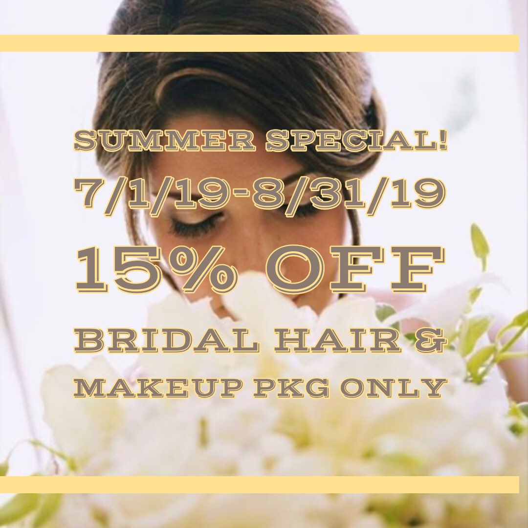 ourbrides's tweet photo. Summer Special - Call today @ 973-809-5296 to see if your wedding day is still available! 🙌🏻 https://t.co/5uix6Ie9DU