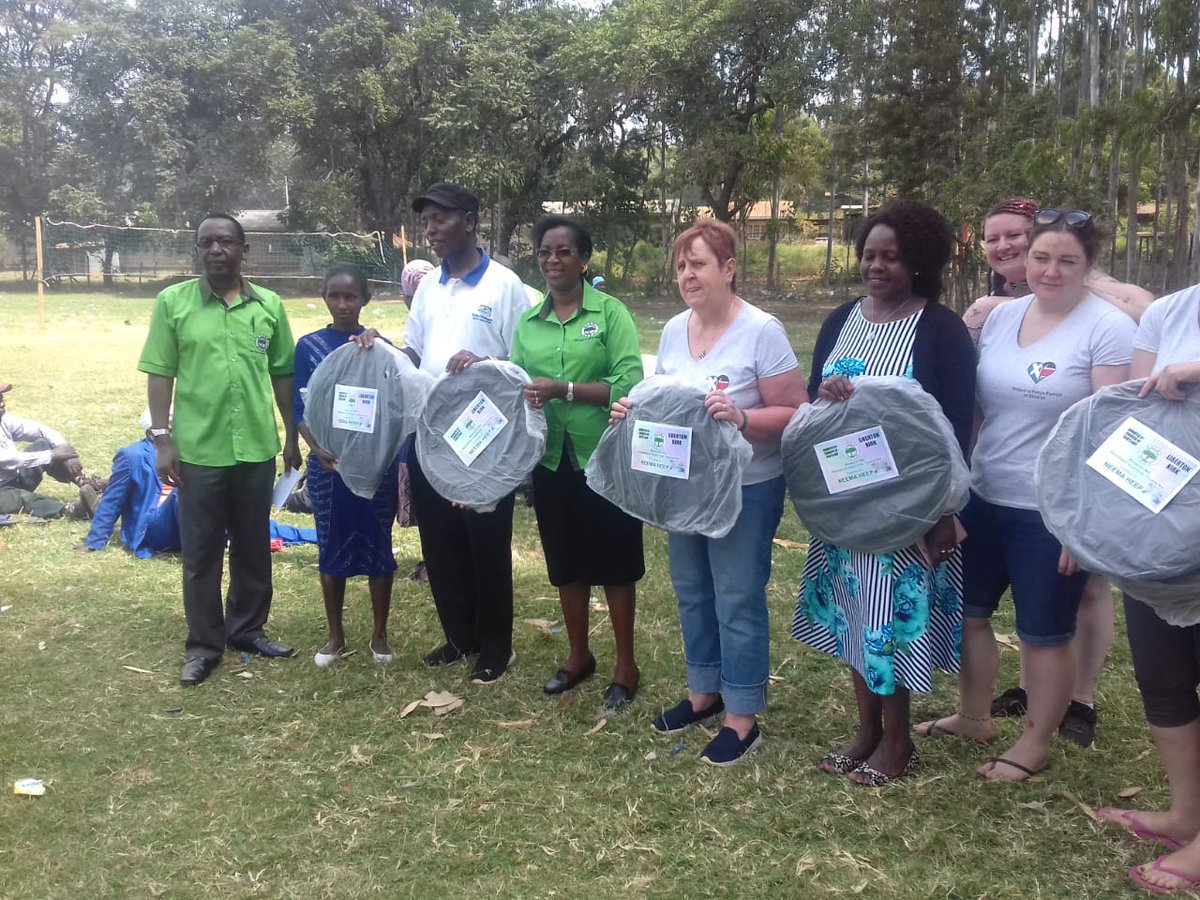 NeemaHeep's tweet photo. On Monday 8th July 2019, we had a mosquito net distribution activity at Siakago. We were able to distribute 80 insecticide treated mosquito nets to the Neema HEEP Microfinance groups. Now the families will  avoid mosquito bites and be healthier and wealthier. https://t.co/aK3meX7Vdr
