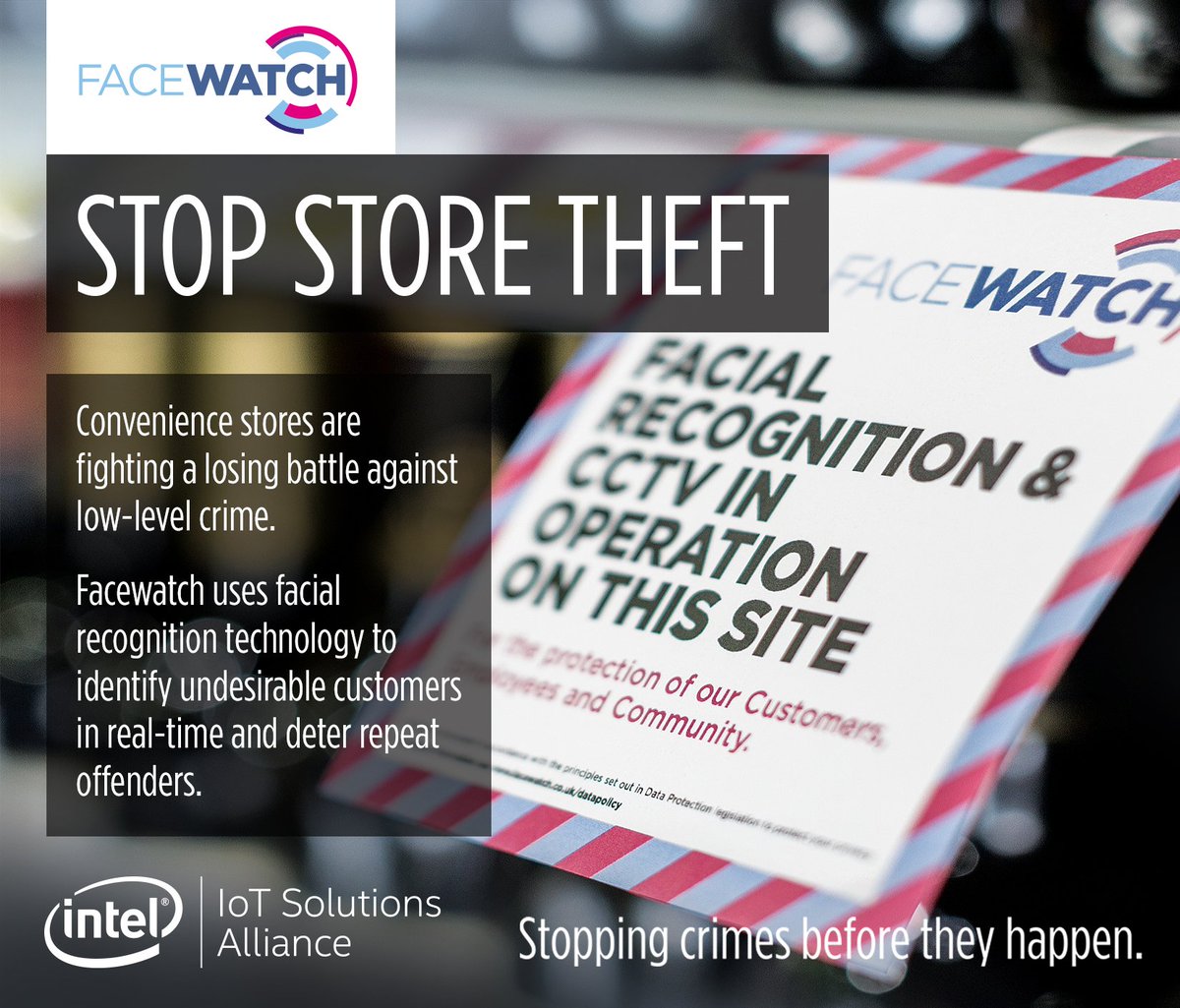StoreExcel's tweet image. Delighted to be partnered with Facewatch, the facial recognition crime prevention system for retailers. Given the rising level of crime in small stores this is a timely launch. Extensively tested - this is effective.