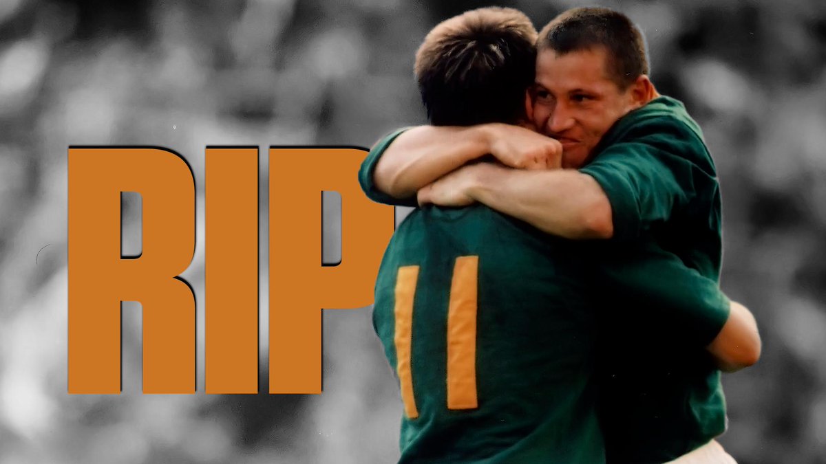 ✝️. RIP James Small. The <a href="/Springboks/">Springboks</a> legends of 1995 have lost another member of their famous club. 
🔗bit.ly/32g1GL6