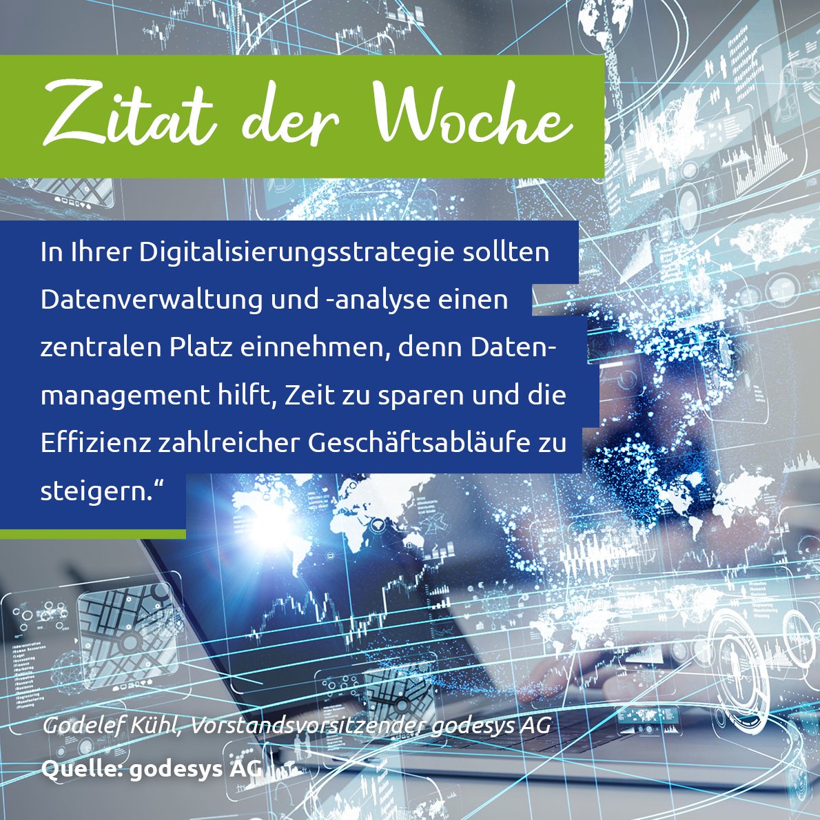 godesys's tweet image. Informationen sind das Öl des digitalen Wandels. Warum das so ist, erfahren Sie auf unserem Blog: bit.ly/2QFx7by #godesys #ERP #digitalnormal