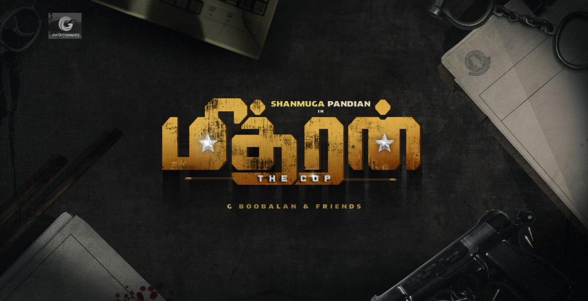 #Mithran title of #ShanmugaPandian 's next. A Cop story.