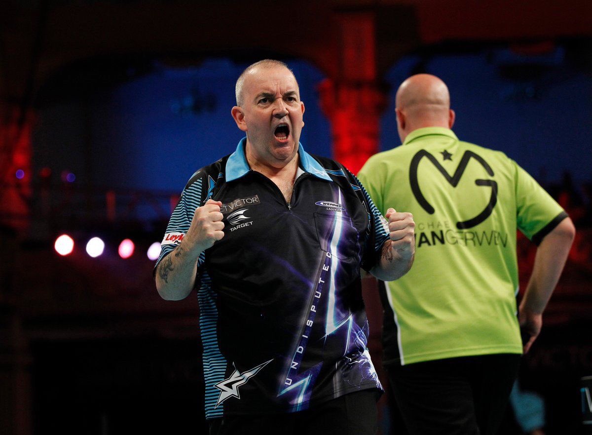 DartsBehindThe's tweet photo. WORLD MATCHPLAY HIGHEST EVER AVERAGES 🎯🏆📊 ( 1 slot per player) 

1. Phil Taylor 🏴󠁧󠁢󠁥󠁮󠁧󠁿 114.99
2. MVG 🇳🇱 110.93
3. Adrian Lewis 🏴󠁧󠁢󠁥󠁮󠁧󠁿 110.51
4. Peter Wright 🏴󠁧󠁢󠁳󠁣󠁴󠁿  108.13
5. Gary Anderson 🏴󠁧󠁢󠁳󠁣󠁴󠁿 106.06

#darts #LoveTheDarts https://t.co/D7DAC56smU