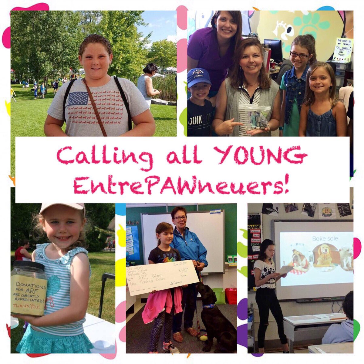 ARFAnimalRescue's tweet photo. 🚨We have mARFvelous news!
NEW this year to @pawlooza is the Young EntrePAWneurs tent! 
For just $25, a select # of booths will be available for young folks to showcase their #pet products!
Details &amp; Registration on our website ➡️https://t.co/pU58CGGJar
#Entrepreneurship #LdnOnt https://t.co/NYtR6DeZl4
