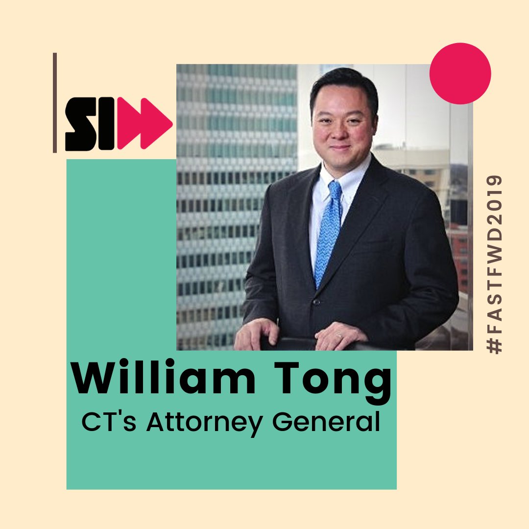 si_week's tweet photo. #FastFwd2019 SPEAKER ANNOUNCEMENT: Meet William Tong, CT Attorney General. Thrilled to have him on board!
We will be rolling out more speaker features soon, stayed tuned! #siwspeakerfeature #innovation #entrepreneurship #stamford #connecticut #siw #siweek #siw2019 #siweek2019 https://t.co/tTHc1xfmvn
