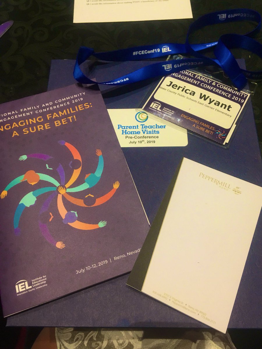 Ready to begin the work on engaging families and building relationships <a href="/EastGarnerES/">East Garner Elementary School</a>