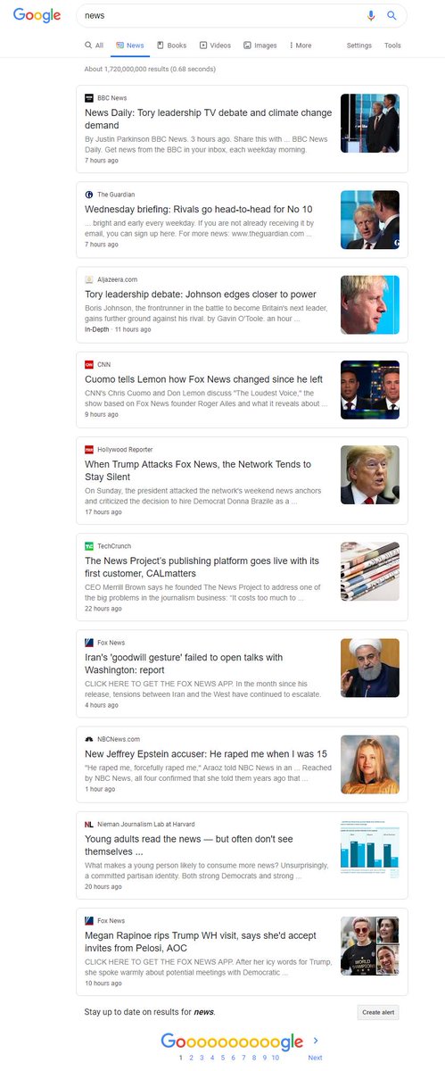 ContentPlant's tweet photo. #Google now has a new "Card" layout for Google News search results.

#GoogleNews #UI #UX #Design https://t.co/NOmheik9Kc