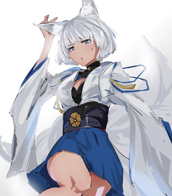 加賀ちゃん #アズールレーン #加賀(アズールレーン) https://t.co/q1b46QSsJ6 