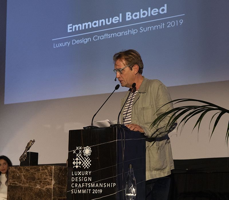 DCraftsSummit's tweet photo. At the #LDCSummit the connection between #design and #craftsmanship was discussed and debated by the most brilliant minds of the industry. 
Today we give you a spacial interview Emmanuel Babled of one the Speakers that shared his knowledge in the summit 👉 https://t.co/81TS8sYzbH https://t.co/ja6mAWDwlR