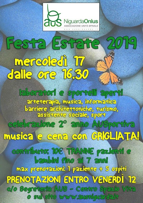 AUSNiguarda's tweet photo. Mercoledì 17 luglio vi aspettiamo per la tradizionale Festa d'estate AUS, a partire dalle 16:30 laboratori e sportelli aperti. Alle 19:30 cena con grigliata. Prenotazioni entro venerdì 12, non mancate!
Per info e prenotazioni
https://t.co/8wY5EsqSSQ https://t.co/r0l6f3YJQi