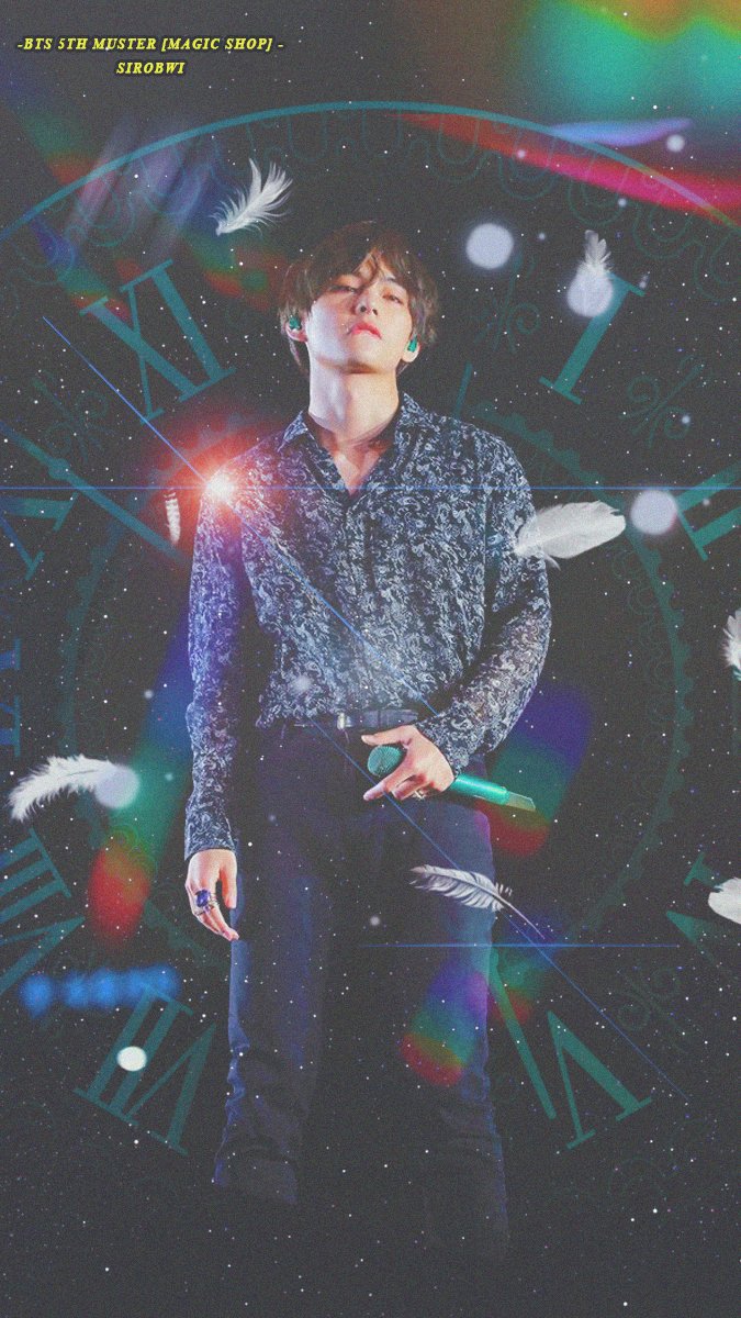 Ìë¡ On Twitter Lockscreen Phone Wallpaper Bts 5th Muster Magic Shop Photo Sketch Members Ver V Taehyung Edit By Me Take Out With Full Credits Bts Mgmavote Bts Twt Https T Co Sqsjpy3tpp