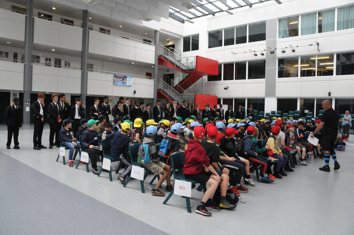 Forest_HillSch's tweet photo. What a great day! Yesterday, 100 Year 5 boys from local primary schools enjoyed a Taster Day at @Forest_HillSch, which included lessons in Art, Music, Science, Computing and Dance and a chance to meet staff, students and the Headteacher. #2020entry #Lewisham #tasterday https://t.co/D63GdCPcKL