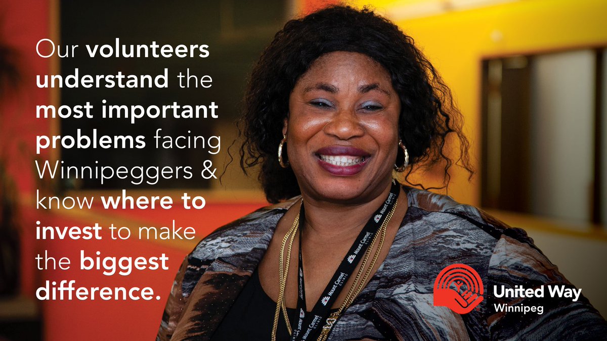 UnitedWayWpg's tweet photo. Hundreds of volunteer hours go into making sure your donation is being invested where it will make the very biggest difference. #WhyUnitedWay https://t.co/0UXQ35VznU