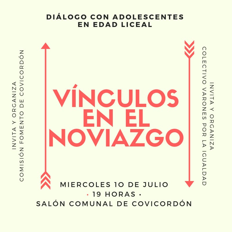 VaronesIgualdad's tweet photo. Hoy, si sos joven-adolescente, y tenés ganas de pensar(te) con otros. En Gonzalo Ramírez y Carlos Quijano. ¡Acercate! https://t.co/fxIFVUc1G2