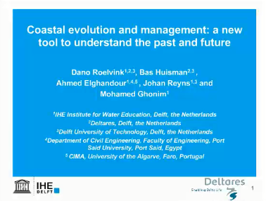 Missed the last <a href="/TheWaterChannel/">TheWaterChannel</a> webinar on #coastalevolution and #management by <a href="/RoelvinkDano/">Dano Roelvink</a> 🌊💧? Not to worry, you can watch it here: bit.ly/2fxdXRH