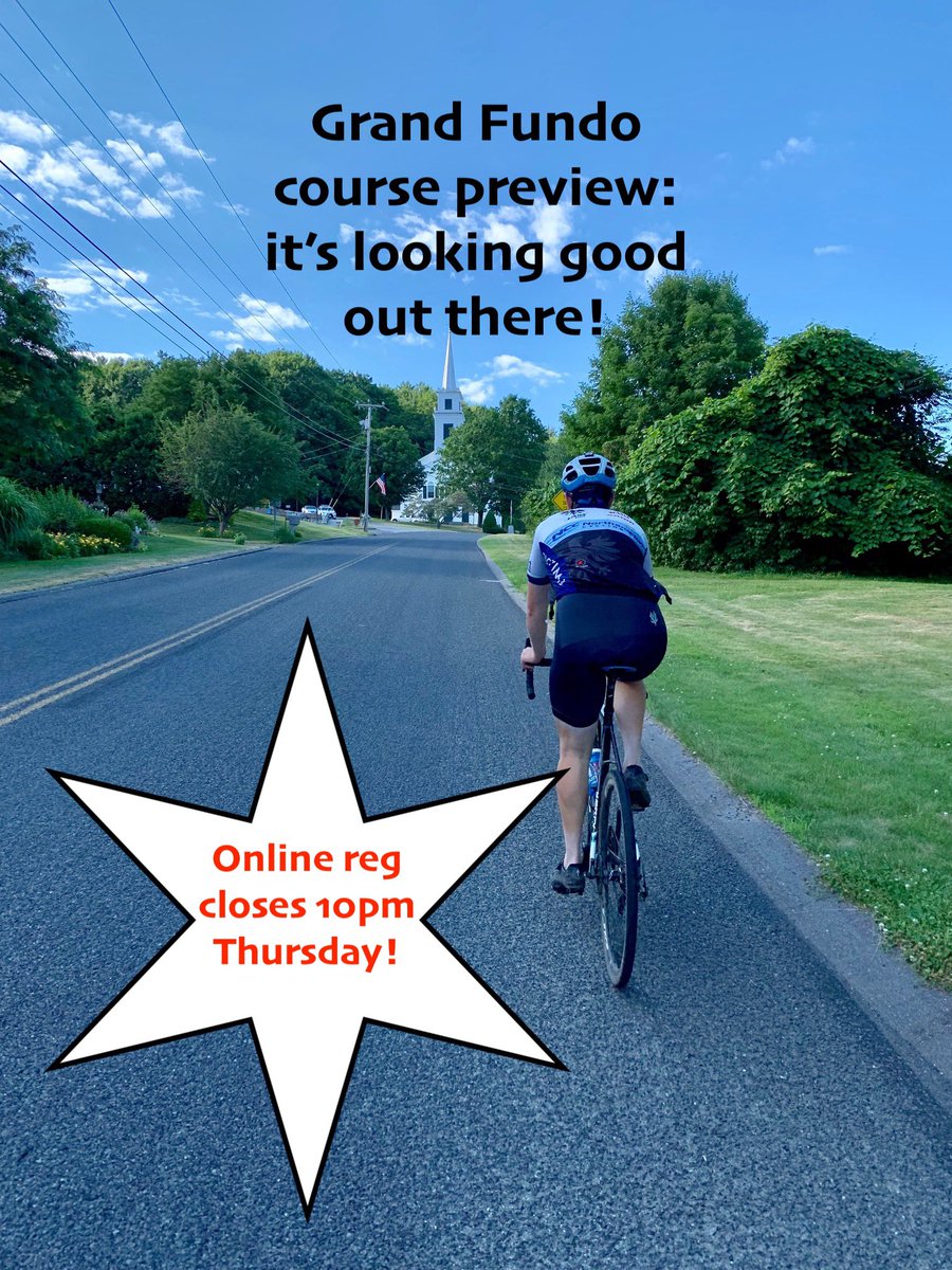 Our Grand FUNdo is Saturday! You can still register online at bikereg.com/jam-Fund-grand…