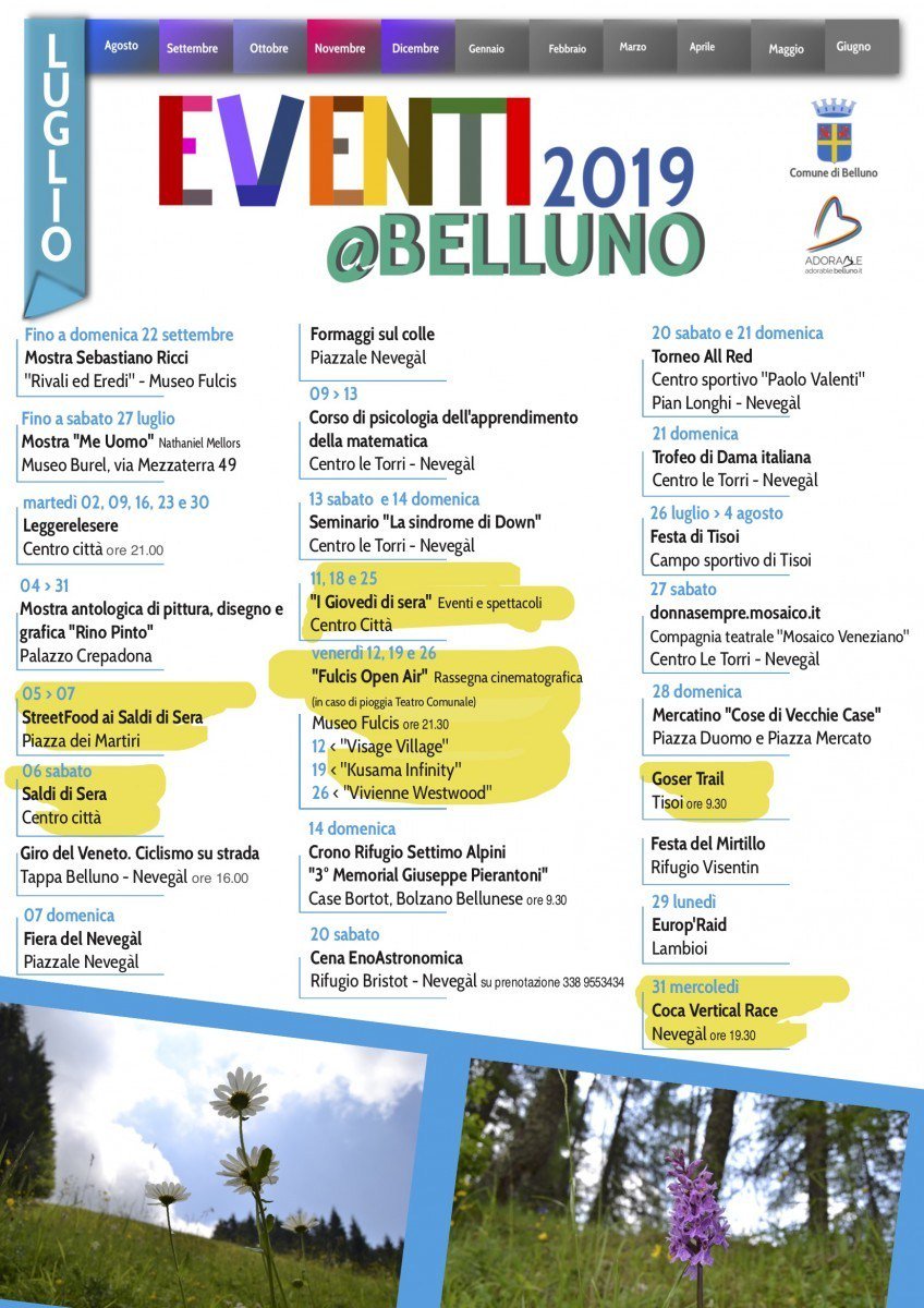 Luglio? Eccoci!! adorable.belluno.it/luglio-eccoci/