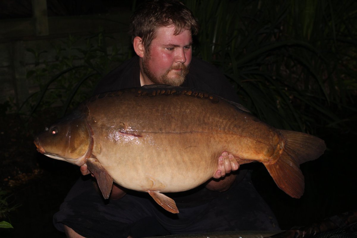 New personal best Mirror and my first over 30lbs. A fish known as 'Olivia', at 36lbs 4ozs. Result 👌🎣 #corebaits #cb4 #nohypejustbait #pbproductsuk #castawaypva