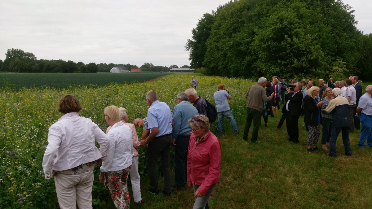 Onderweg langs prachtige akkerranden in De Heurne