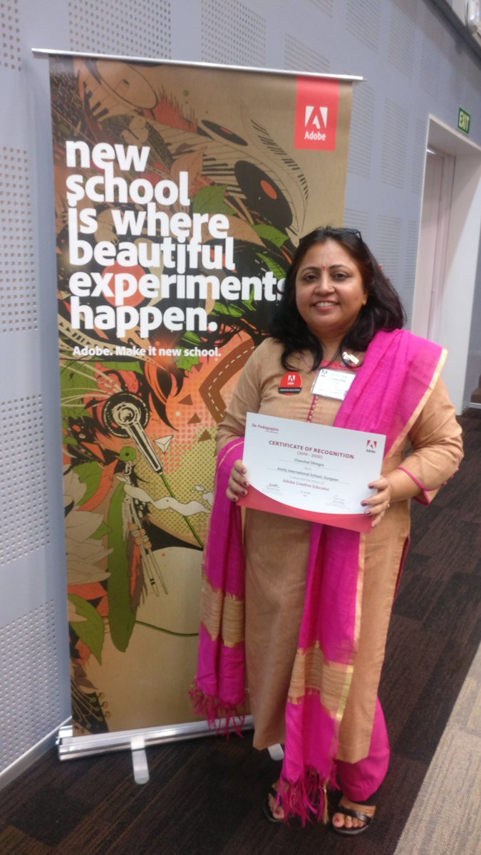 #AdobeCreativeExperience
Thank you  Adobe team and Depedagogics team for providing us such wonder platform to explore, to learn, to collaborate and bringing us all together..