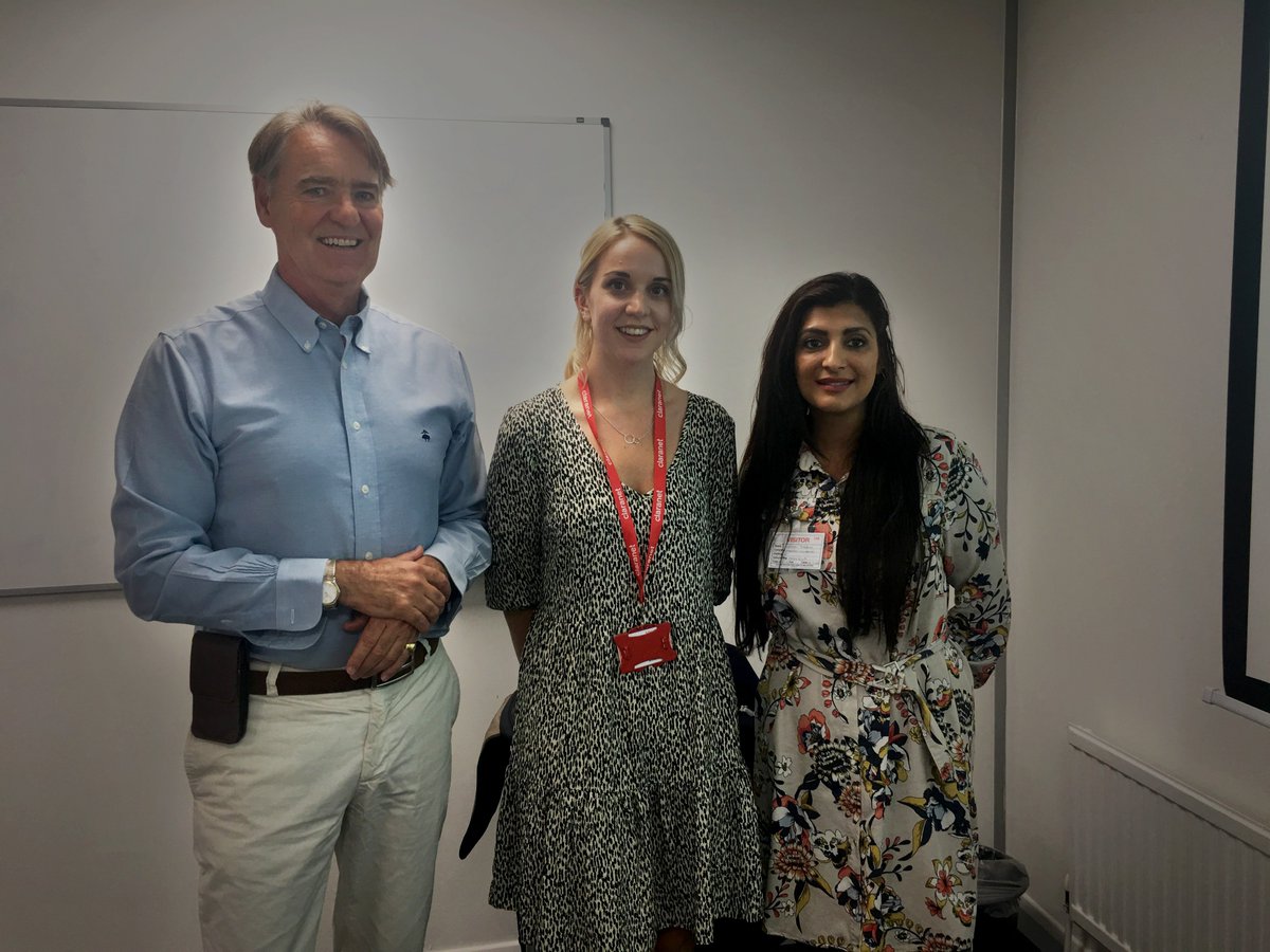 Claranet's tweet photo. Wonderful to catch up with @fredsfreddies and to hear Praveena's great success setting up @laundryglos with help from the charity. https://t.co/k0oWTuAqH4
