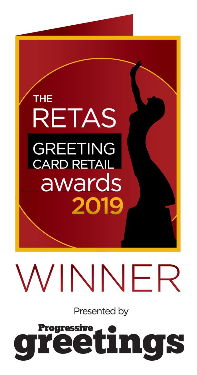 Prog_Greetings's tweet photo. And the #Retas19 Award for Best Independent Greeting Card Retailer - London (inside the M25), sponsored by @ohh_deer , goes to @MediciGallery, South Kensington 🏆 https://t.co/OHOeRUCJxw