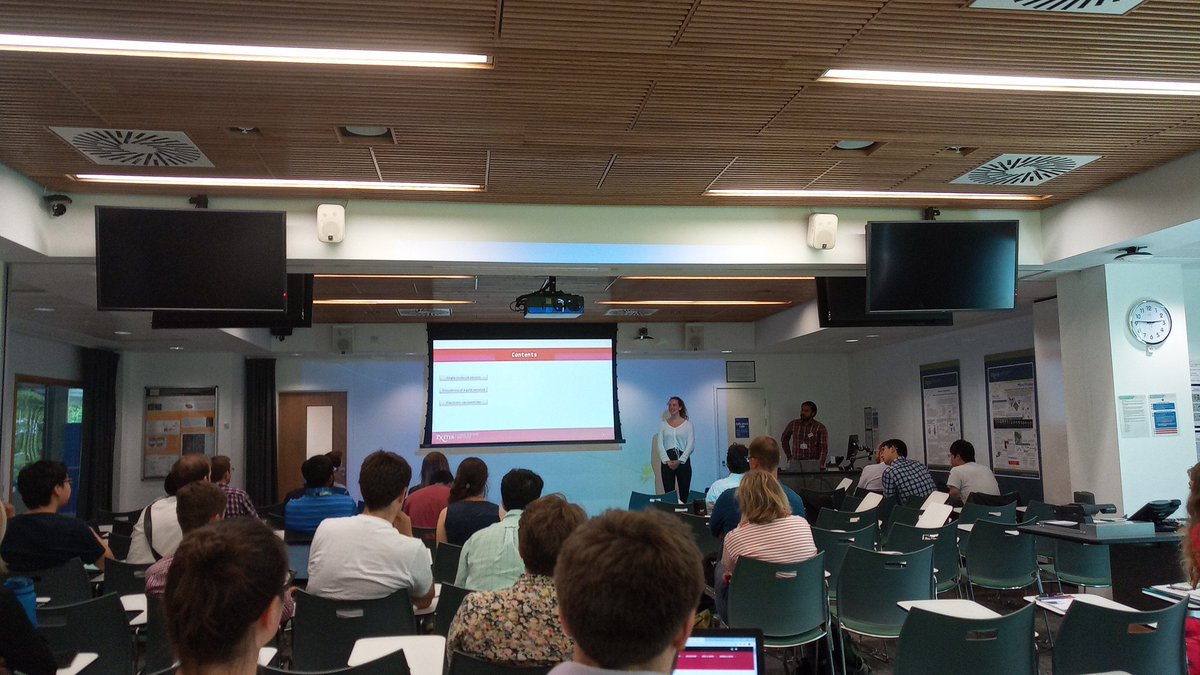 Katya Zossimova from <a href="/UniofExeter/">University of Exeter</a> talking about her theoretical work on modelling plasmonic nanoparticles #IONSExeter