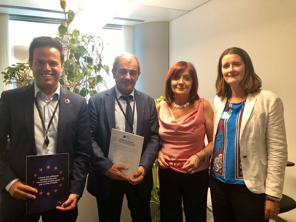 RT @SocialEcoEU: 🔵Fruitful meeting with @toiapatrizia MEP to support the re-establishment of the #SocialEconomy #Intergroup 

➡️#SocialEconomy for a #Sustainable #FutureofEurope

#QualityJobs #Inclusion #EcologicalTransition #Democracy #Cohesion #Soc…