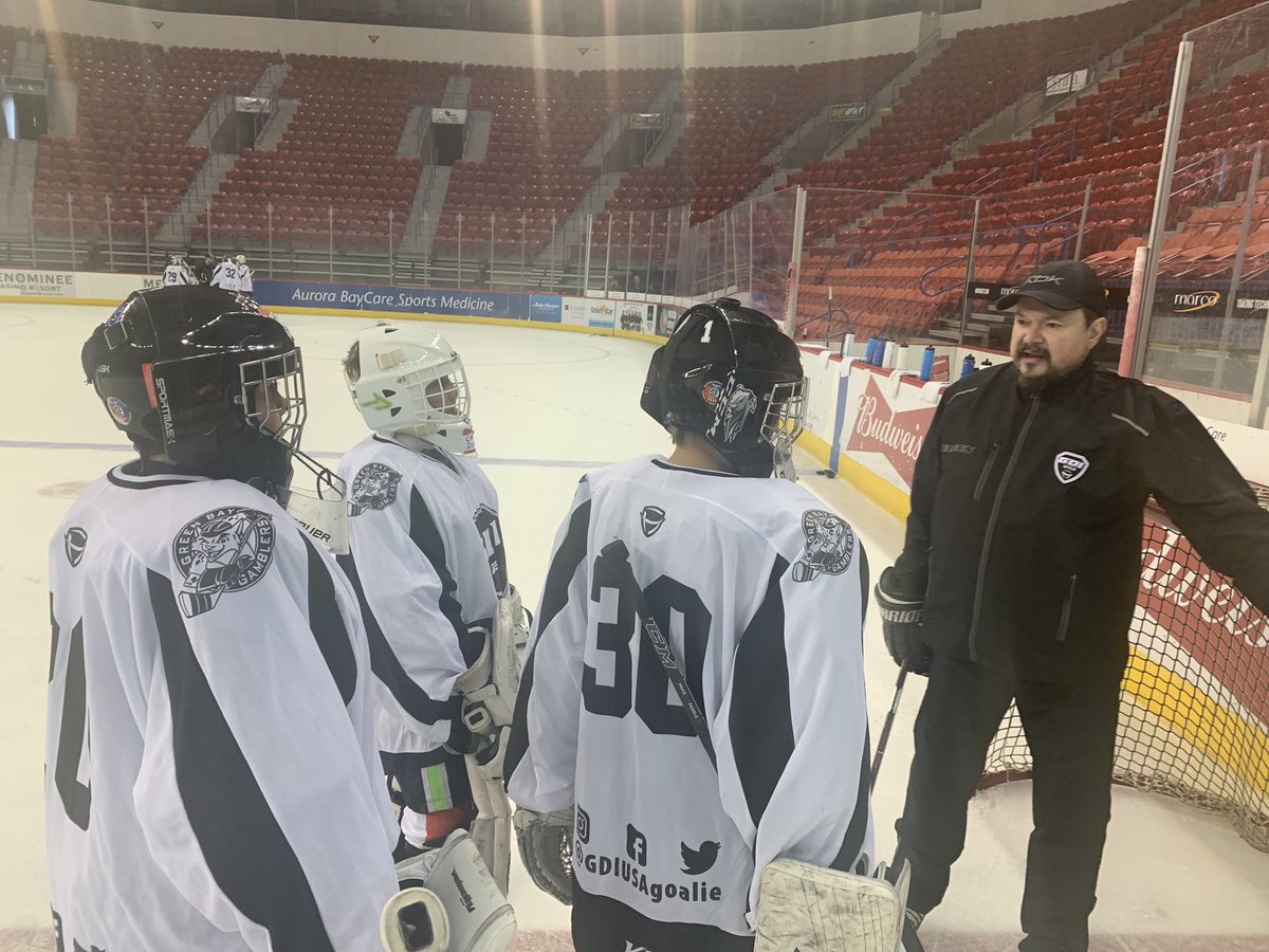 GDIUSAgoalie's tweet photo. “Coach Teddy’s Mental Warriors” Thanks to our long time friend and colleague @TeddyMonnich for developing our mental skills with a 5 part lecture series and meeting with students 1 on 1 at #GDIndc The Mind is a Muscle! https://t.co/XWPpJDITtI