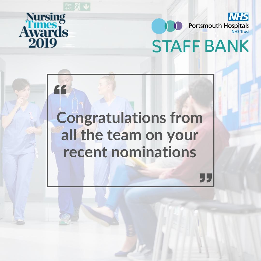 phtstaffbank's tweet photo. Congratulations to @QAHospitalNews on being nominated for the Respiratory Nursing and Managing Long-Term Conditions category at the #NTAwards. #PHTfamily #proudpartners https://t.co/jbFnqa5YVK