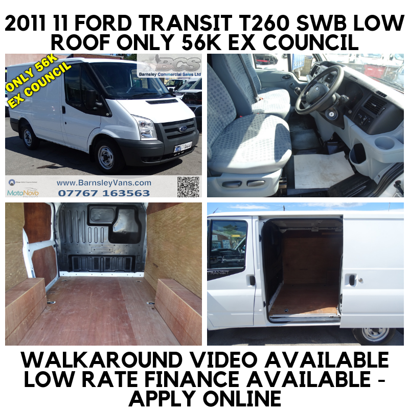 ex lease transit vans for sale