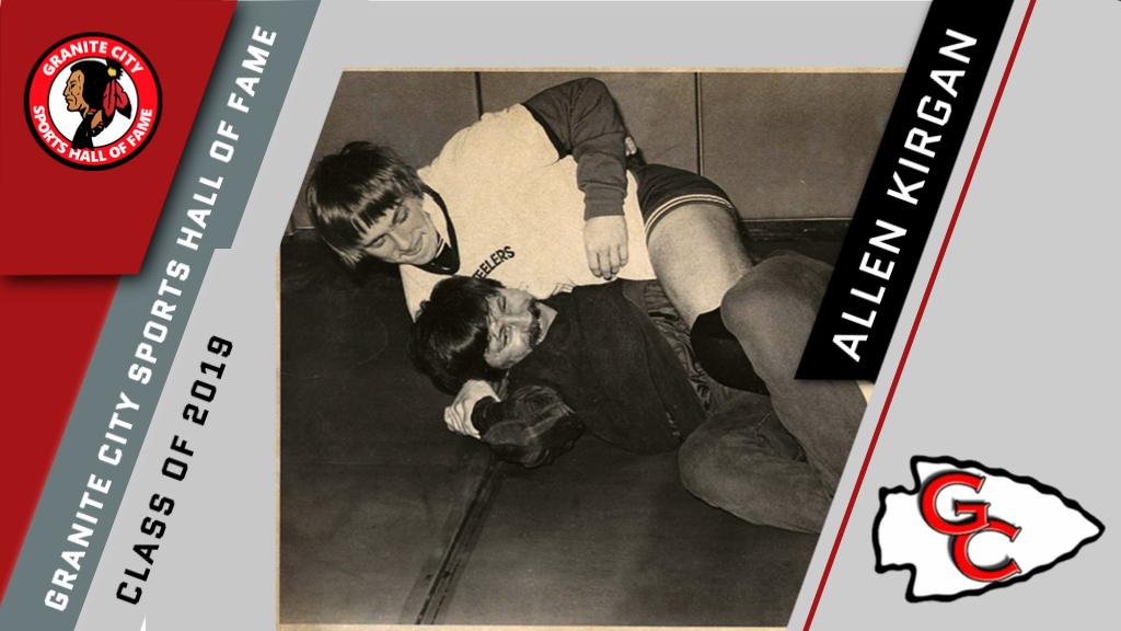 Our next inductee into the Granite City Sports Hall of Fame Class is 1979 North graduate Allen Kirgan!

🤼 Won Bronze Medal at 1984 Olympic Trials
🤼 Two-time NJCAA National Champion
🤼 2nd in wins as GCHS Wrestling Coach (355)
🤼 Six Southwestern Conference Championships