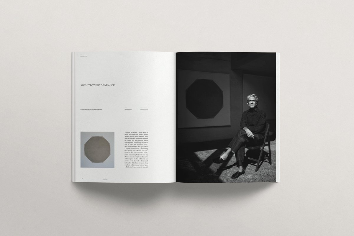 BoutiqueMags's tweet photo. Architecture of Nuance for @faunemag Issue 02 SS19 - A conversation with Bijoy Jain of Studio Mumbai.. https://t.co/uNcHE5JwFc https://t.co/55cqcp1DVu