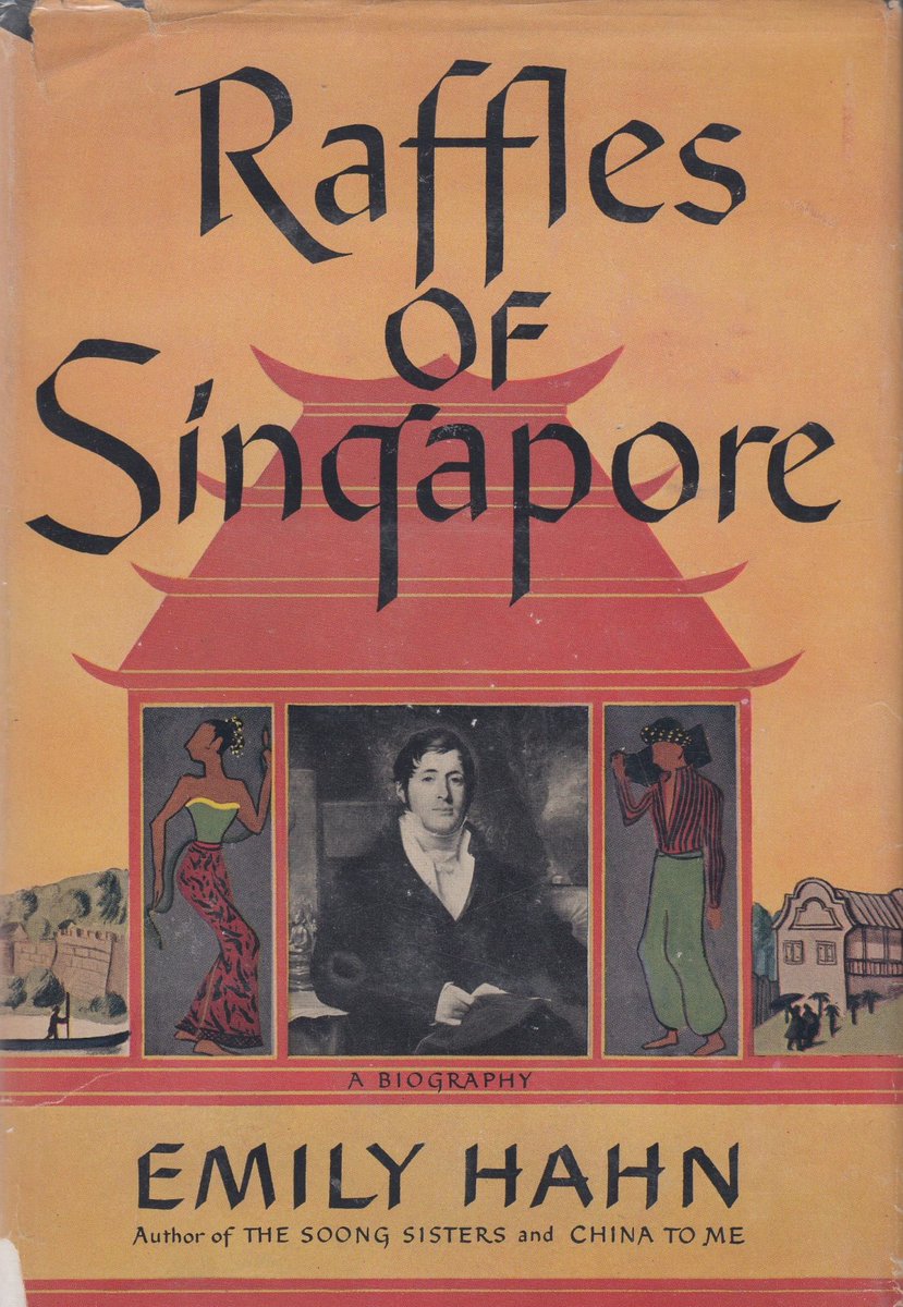 Fun fact: one of our favorite writers in old #Shanghai also wrote a biography of our country’s founding father! 1946, after she wrote China to Me and the Soong Sisters. #emilyhahn #rafflesofsingapore #singapore #artdeco #singaporeartdeco #thomasstamfordbingley