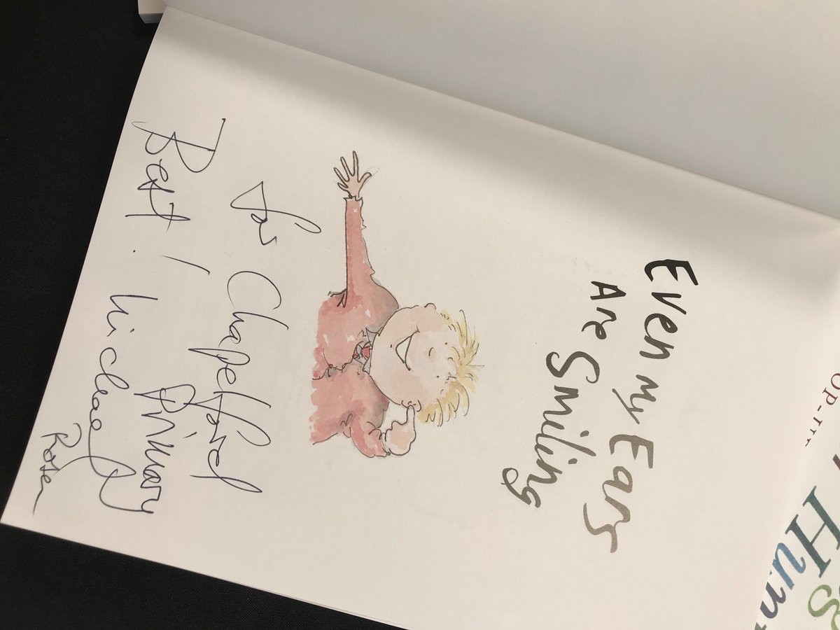 ChapelfordPri's tweet image. Mrs Whitty stalking Micheal Rosen at today’s English conference. We can’t wait for poetry week in September! @MichaelRosenYes #englishconference #Poetry #chapelford