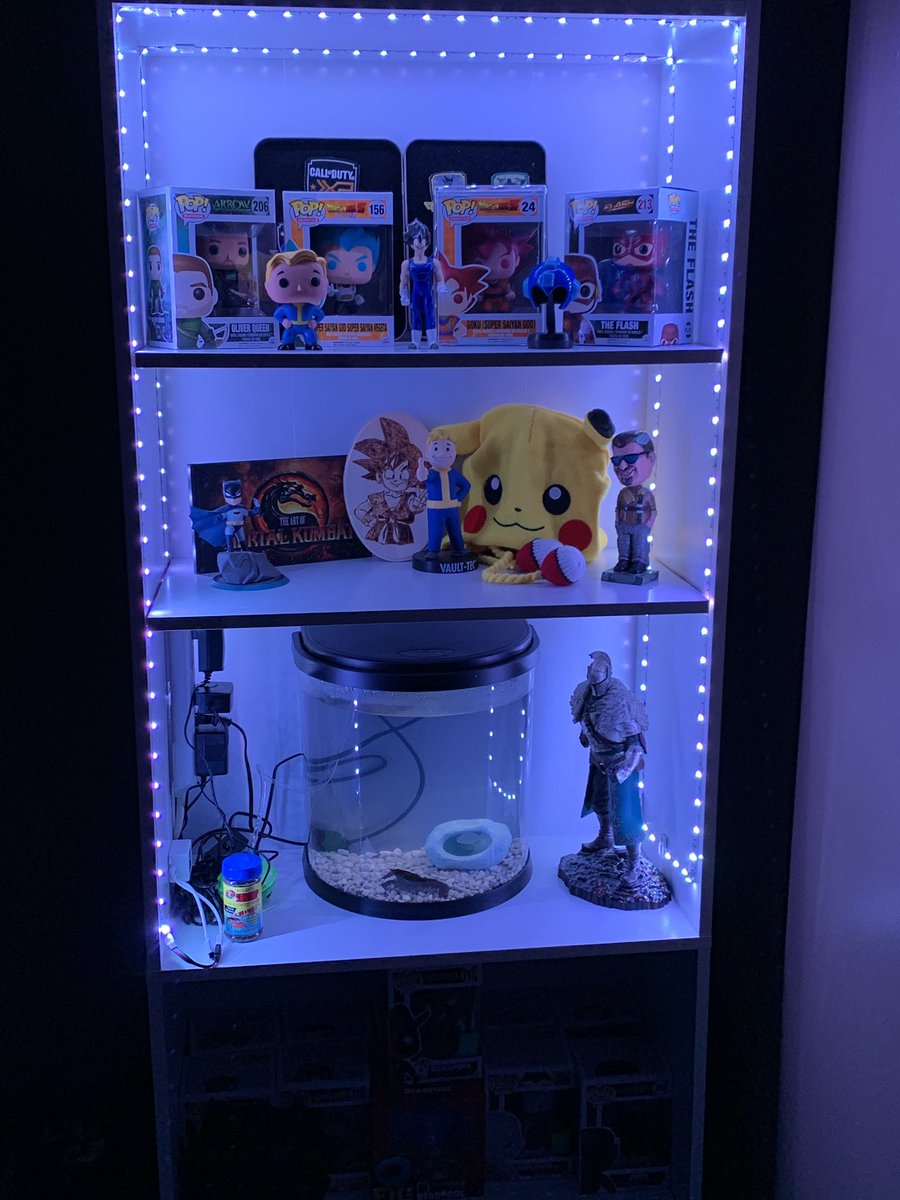 ImBkell's tweet image. I’m a few days late to this but on my birthday I was given a pet mini lobster. Caleb “Lil Sebastian” Crawdad. I do declare. #TheOffice #ParksAndRec