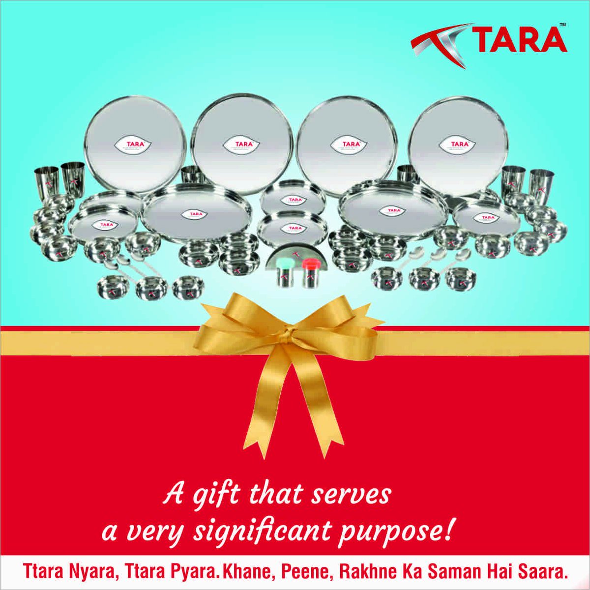 TtaraHomes's tweet photo. A gift that is special as well as useful. Try Ttara’s customized gifting solution to suit every budget and occasion.
#Ttara #TtaraHomes #Gift #Food #Kitchen #Occasion https://t.co/jXXm48f179