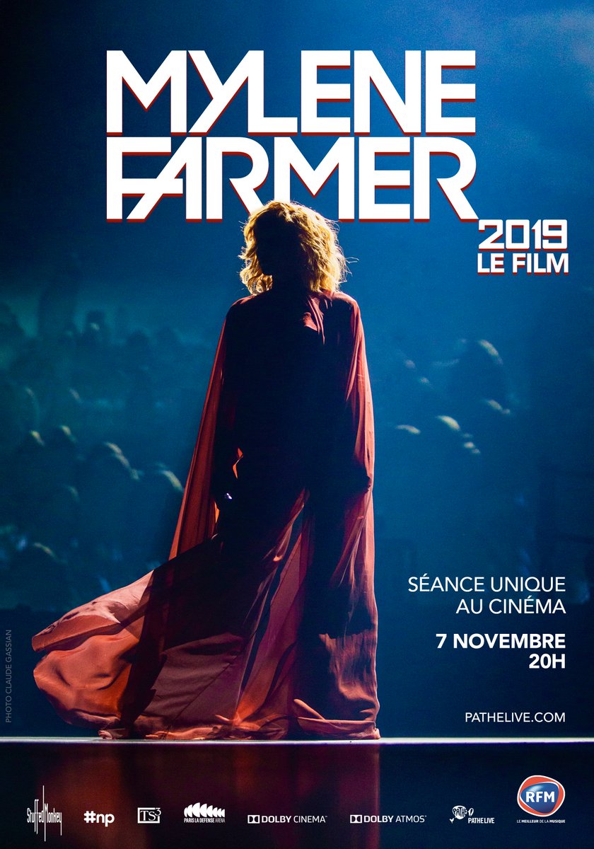 [AFFICHE OFFICIELLE]
#MyleneFarmer2019LeFilm
Réservations > pathelive.com