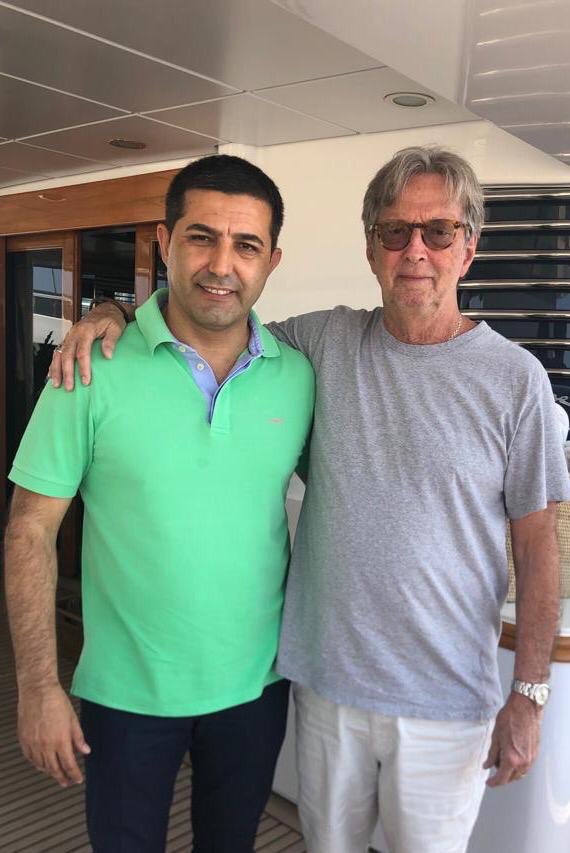 KusadasiBel's tweet photo. Eric Clapton da Kuşadası’nı seçti. 😎 https://t.co/ksZVp9PQXu