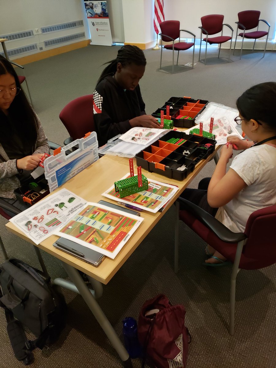 LIMEP_SBU's tweet photo. 2019 Robotics Camp (Suffolk) kicked-off this week...There are 24 campers participating from different school districts #robotics2019 #snappyxo #STEM #roboticscamp #engineersintraining https://t.co/zzls2lLRKa