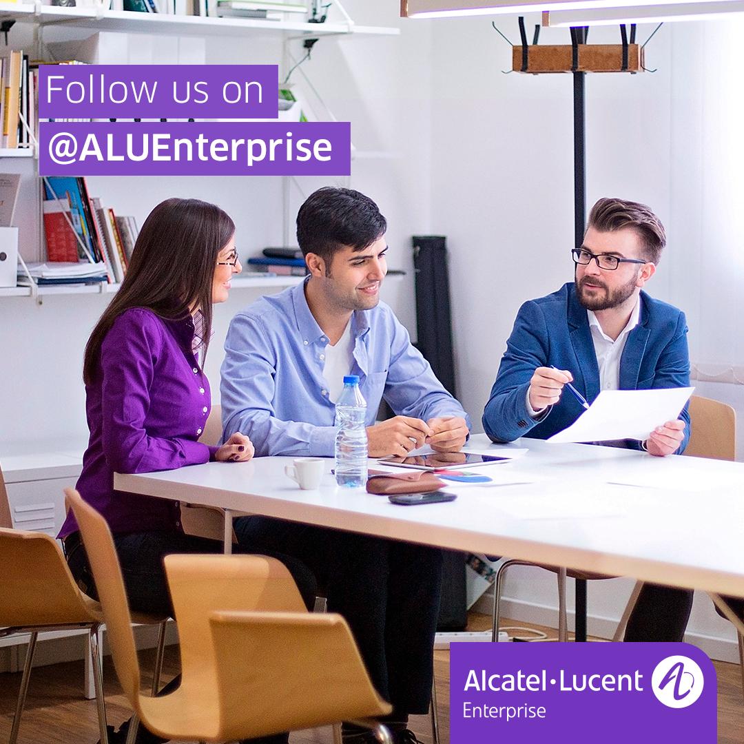 Follow us on <a href="/ALUEnterprise/">Alcatel-Lucent Enterprise</a>. 

This profile will be closed to make our communications more effective. Keep following us on <a href="/ALUEnterprise/">Alcatel-Lucent Enterprise</a> to recieve all the relevant news on ALE's world!