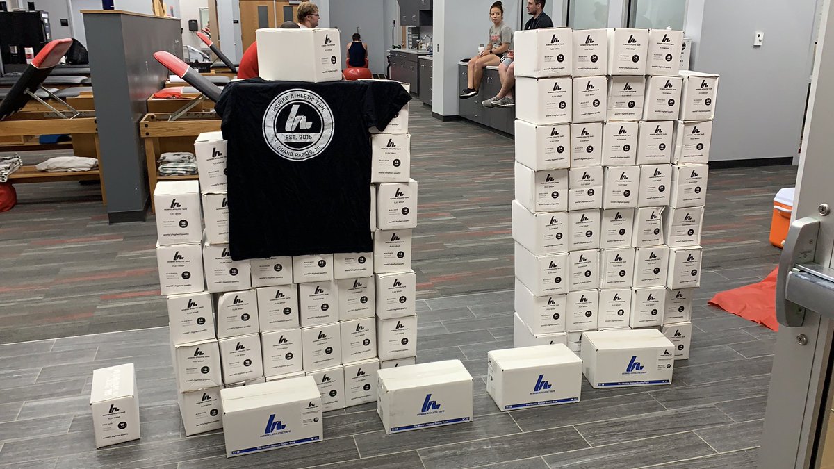 Summer Christmas for our department. Super excited to see the Howie’s <a href="/howiestape/">Howies Athletic Tape</a>  get here and start unwrapping all our gifts. The new year is upon us!  #ChristmasinJuly