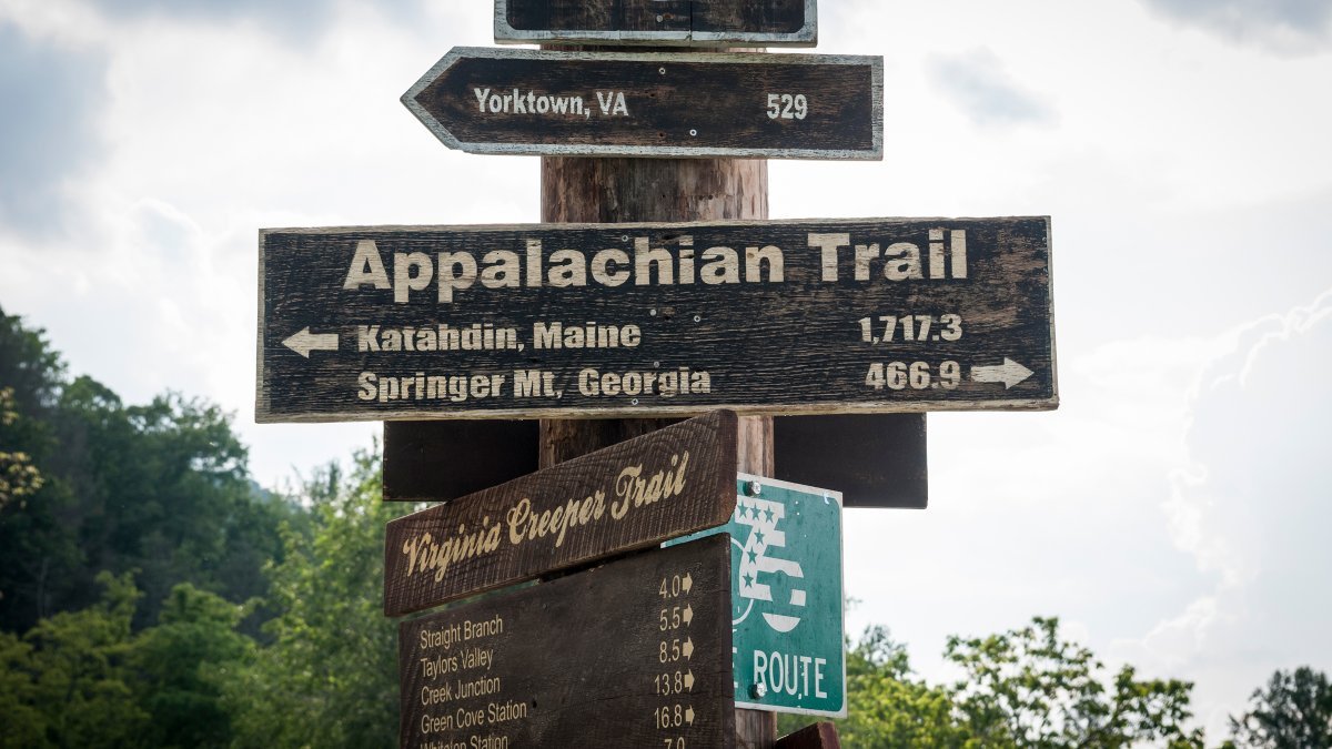 JarrettBellini's tweet photo. Hey Twitter. Pls excuse this temporary departure from politics &amp; dick jokes, but my friend @AJIden has a podcast about the #appalachiantrail called @The2180, and for season 2 he needs new names of thru-hikers. If u know good characters, pls let him know: the2180pod@gmail.com https://t.co/TtwhCXDH4Z