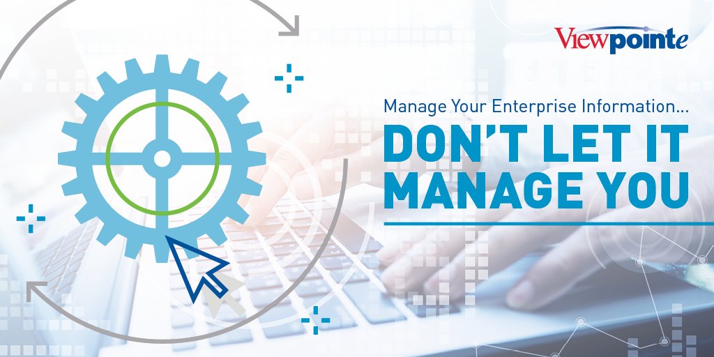 Viewpointellc's tweet photo. Organizations continue to rely heavily on file shares for business content storage, but they can quickly become unmanaged. Viewpointe can help you support streamlined and secure department access to content. #fileshares #enterprisecontent #viewpointe https://t.co/K6a1J7aJx3 https://t.co/F4bzuraOsD