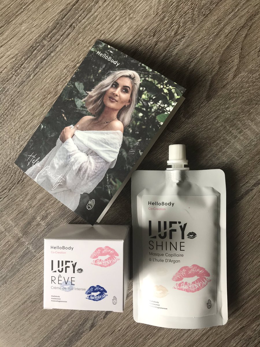 SarahStylette's tweet image. Enfin reçu mon lufy set ! Trop hâte d’essayer la lufy rêve ce soir ^^ Le lufy shine déjà testé et approuvé depuis longtemps 👌🏻 #lufyset #hellobody @Lufyyyy @hellobody_fr
